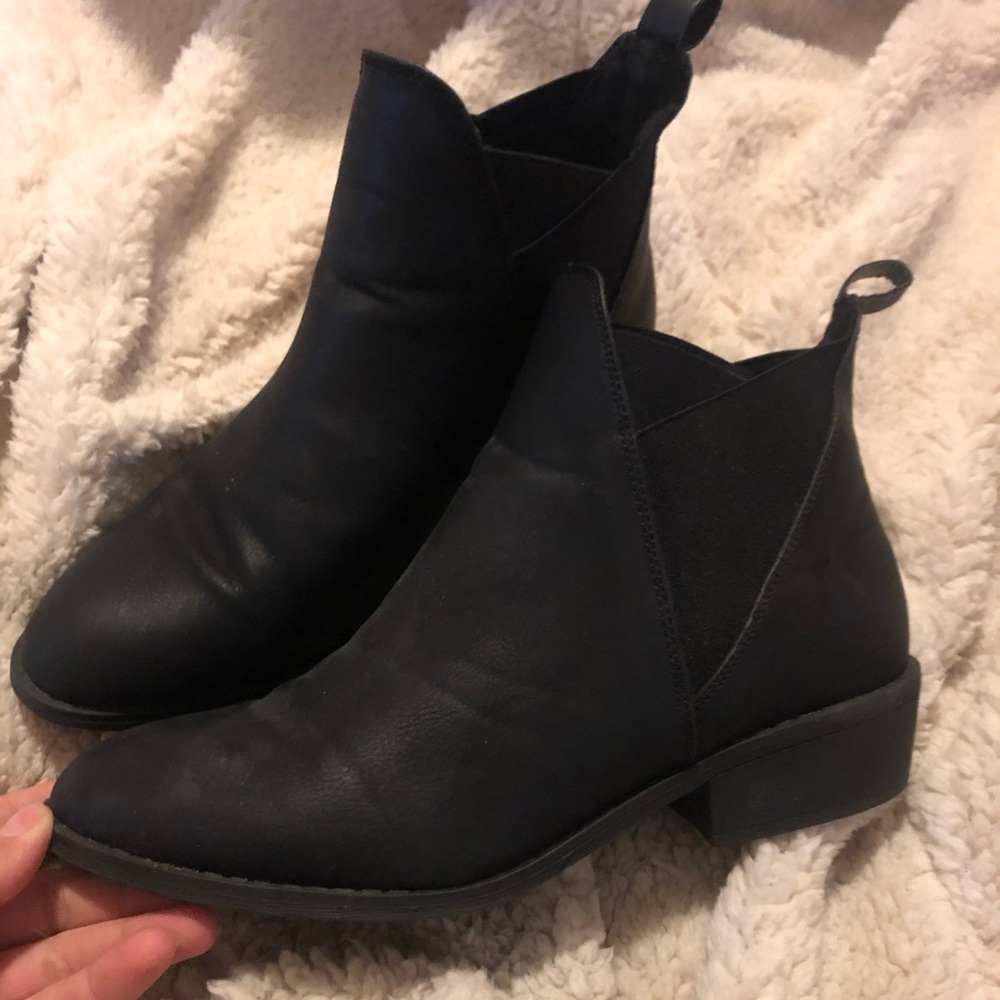 Black booties